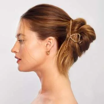 Buy Kitsch Gold Metal Claw Clip for Thick Hair