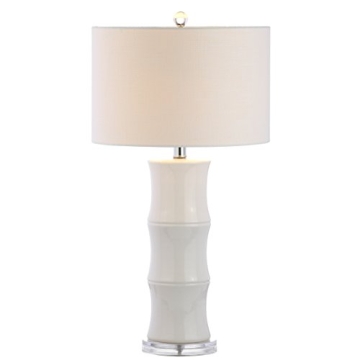 Stylish JONATHAN Y Tiki Ceramic LED Table Lamp