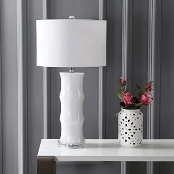 Stylish JONATHAN Y Tiki Ceramic LED Table Lamp