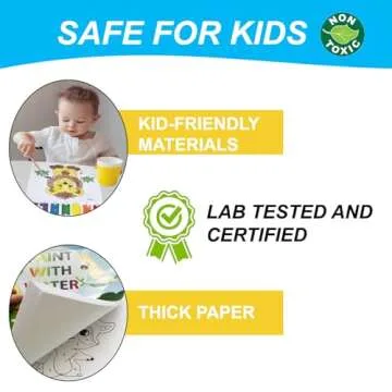 Paint with Water Books for Toddlers - Watercolor Painting Book - Children Arts and Crafts for Kids Ages 2-4 4-8 - Toddler Activities 2 3 5 4 Year Old - Art Craft Kits - Water Coloring Book Animals