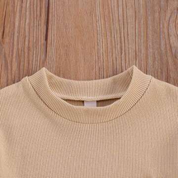 Jiaoutky Infant Baby Sweatsuit Set for Boys and Girls