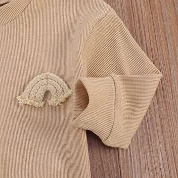 Jiaoutky Infant Baby Sweatsuit Set for Boys and Girls