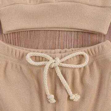 Jiaoutky Infant Baby Sweatsuit Set for Boys and Girls