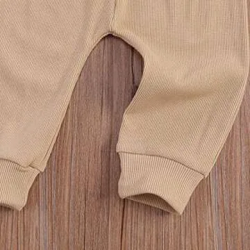 Jiaoutky Infant Baby Sweatsuit Set for Boys and Girls