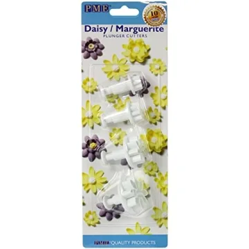 PME Plunger Cutters Daisy 4-Pack for Beautiful Cakes