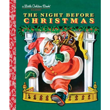 The Night Before Christmas Little Golden Book – A Timeless Holiday Classic!