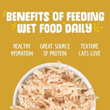 Weruva Classic Cat Food, Paw Lickin’ Chicken with Chicken Breast in Gravy, 3oz Can (Pack of 24)