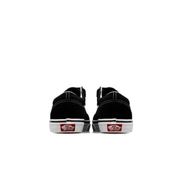 Vans Unisex-Baby Old Skool V-K, Black, 9 Infant