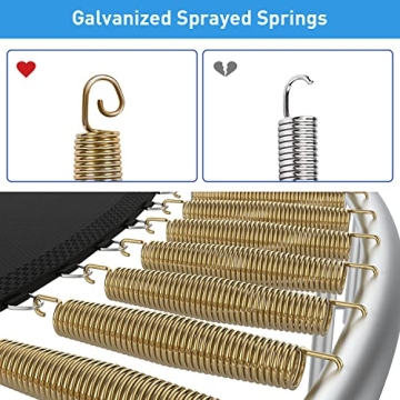 Jump Into Fun 16ft Trampoline with Safety Features & Accessories