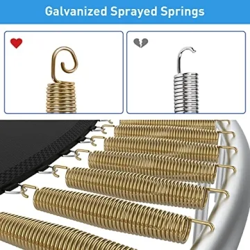 Jump Into Fun 16ft Trampoline with Safety Features & Accessories