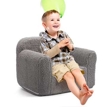 ALIMORDEN Kids Snuggle Chair for Reading & Relaxation