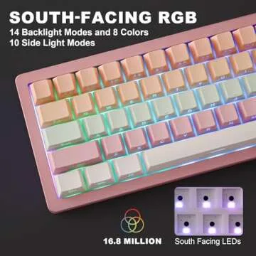 YUNZII AL71 Mechanical Keyboard for Gaming and Typing