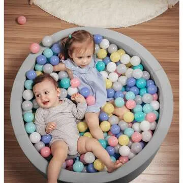 HOFISH Foam Ball Pit for Children and Toddlers