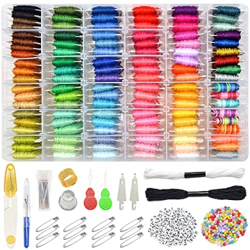 962Pcs Friendship Bracelet Kits for Creative Crafters - 110 Colors