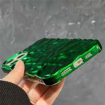 Trendy iPhone 13 Pro Max Case - 3D Tin Foil Design