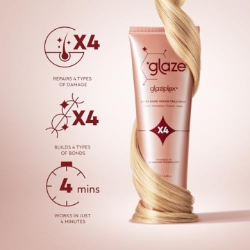 Glaziplex Super Bond Treatment - 4 Minute Repair Mask