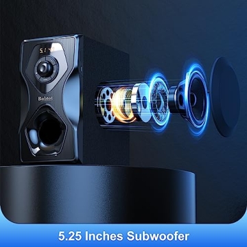 Bobtot 700 Watts Surround Sound Speakers for Home