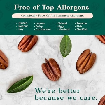 Premium Raw Pecan Halves - American Grown, Non-GMO