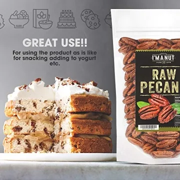 Premium Raw Pecan Halves - American Grown, Non-GMO