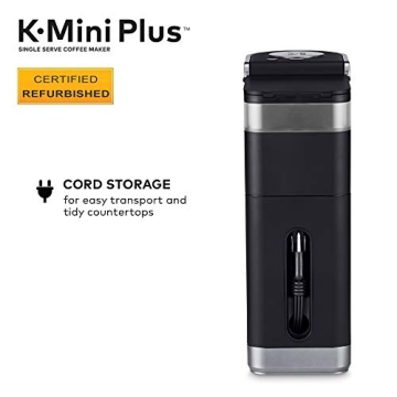 Compact Keurig K-Mini Plus Coffee Maker for Travel