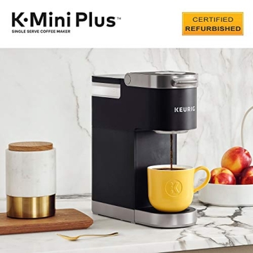 Compact Keurig K-Mini Plus Coffee Maker for Travel