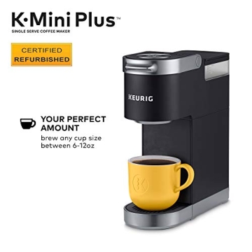 Compact Keurig K-Mini Plus Coffee Maker for Travel