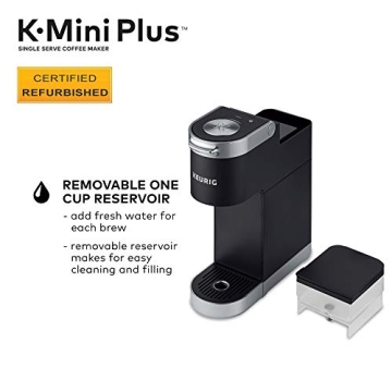 Compact Keurig K-Mini Plus Coffee Maker for Travel