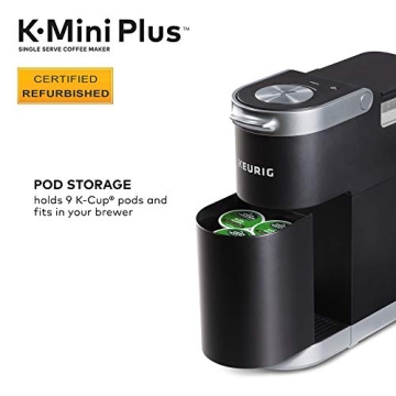Compact Keurig K-Mini Plus Coffee Maker for Travel