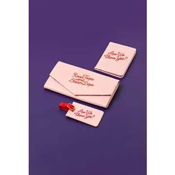 Yes Studio Faux Leather Document Holder - Ideal Travel Wallet