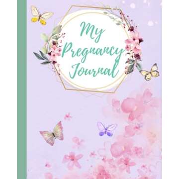 My Pregnancy Journal | Affirmations: Chic Notebook for Pregnant Women | 110 Pages, 7.5 x 9.25"