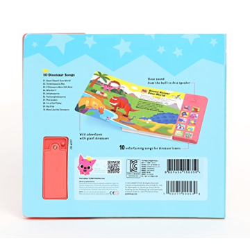 Pinkfong Dinosaur Songs Sound Book for Toddlers