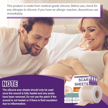 Silicone Scar Sheets - Effective Scar Treatment & Healing Tape