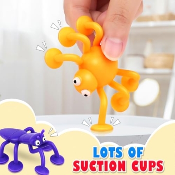 Bath Suction Toys for Toddlers: No-Hole Silicone Fun