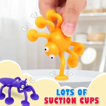 Bath Suction Toys for Toddlers: No-Hole Silicone Fun