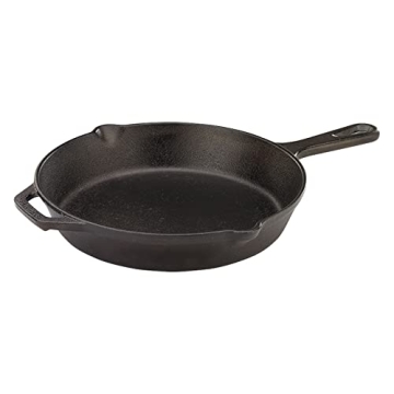Mercer Culinary Pre-Seasoned Cast Iron Skillet - 10.25 Inch Quality Cookware