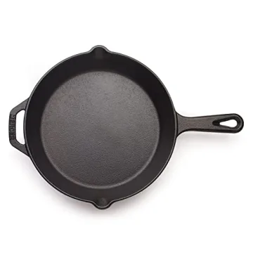 Mercer Culinary Cast Iron Skillet 10.25 Inch Durable Versatile