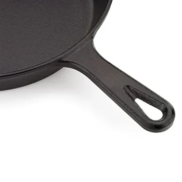 Mercer Culinary Cast Iron Skillet 10.25 Inch Durable Versatile