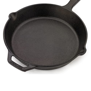 Mercer Culinary Cast Iron Skillet 10.25 Inch Durable Versatile