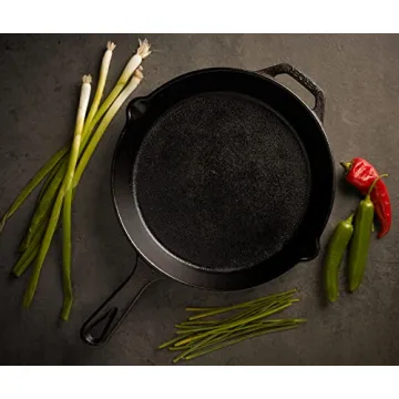 Mercer Culinary Cast Iron Skillet 10.25 Inch Durable Versatile
