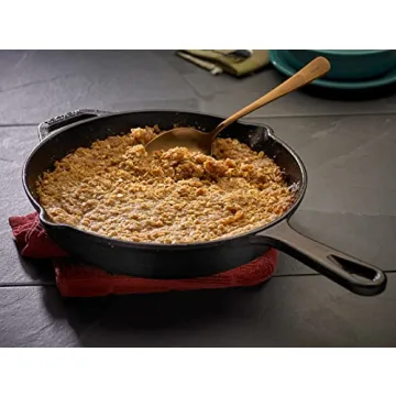 Mercer Culinary Cast Iron Skillet 10.25 Inch Durable Versatile