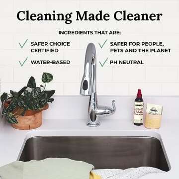 Chateau Spill Red Wine Stain Remover for Clothes - 4oz 3 Pack Stain Remover Spray for Stains on Tablecloth, Carpet, Upholstery and Laundry from the makers of Miss Mouth's Messy Eater Stain Treater