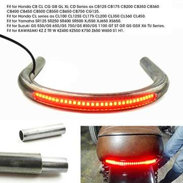 Cafe Racer Rear Signal Light for Yamaha and Suzuki Bikes