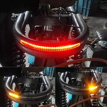 Cafe Racer Rear Signal Light for Yamaha and Suzuki Bikes