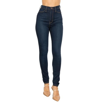 Vibrant Women’s Denim Skinny Jeans – Super Stretch High Waisted Classic Casual Slim Fit Pants VP...