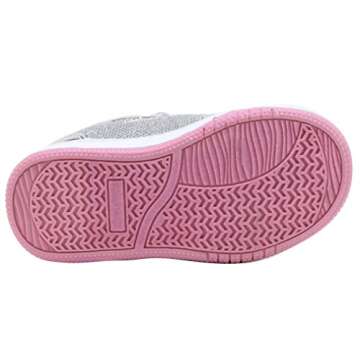 YILAN Toddler Glitter Shoes with Cute Bowknot