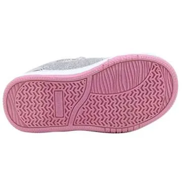 YILAN Toddler Glitter Shoes with Cute Bowknot