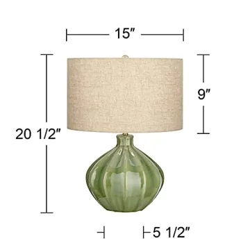 360 Lighting Gordy Modern Accent Table Lamp for Any Room