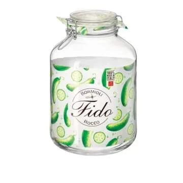 Bormioli Rocco Fido 5L Glass Jar for Airtight Storage