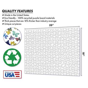 Springbok Puzzle to Remember - Alzheimer & Dementia Activity - 36 Piece Jigsaw Puzzle Garden Helper - Made in USA