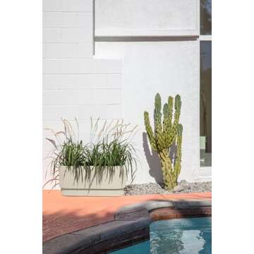 Veradek Demi Long Planter for Outdoor Decor | Durable & Stylish